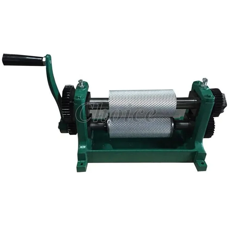 Manual Beeswax Foundation Roller Machine Stainless Steel Beekeeping Embossing Comb Sheet Making Equipment with 5.35mm Cell Size small single wheel hand held road roller pavement foundation asphalt flattening machine compactor two wheel drive type compactor