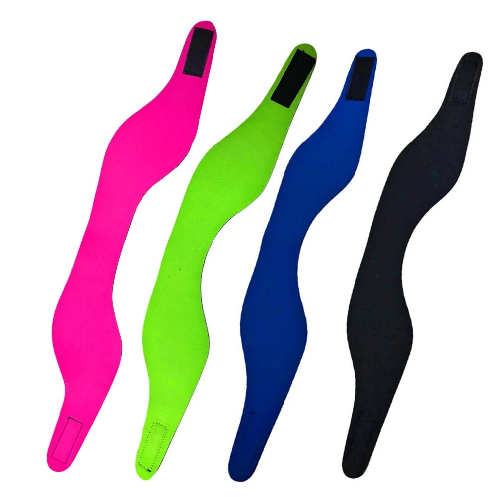 

1pc Swimming headband Swimming Earband Rafting Rubber Material Swimming Water Sports Supplies Adults And Children Bathing parts