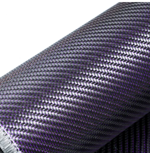 Enhanced Carbon Aramid Fiber Hybrid Fabric Cloth in Twill/Plain Weave Design