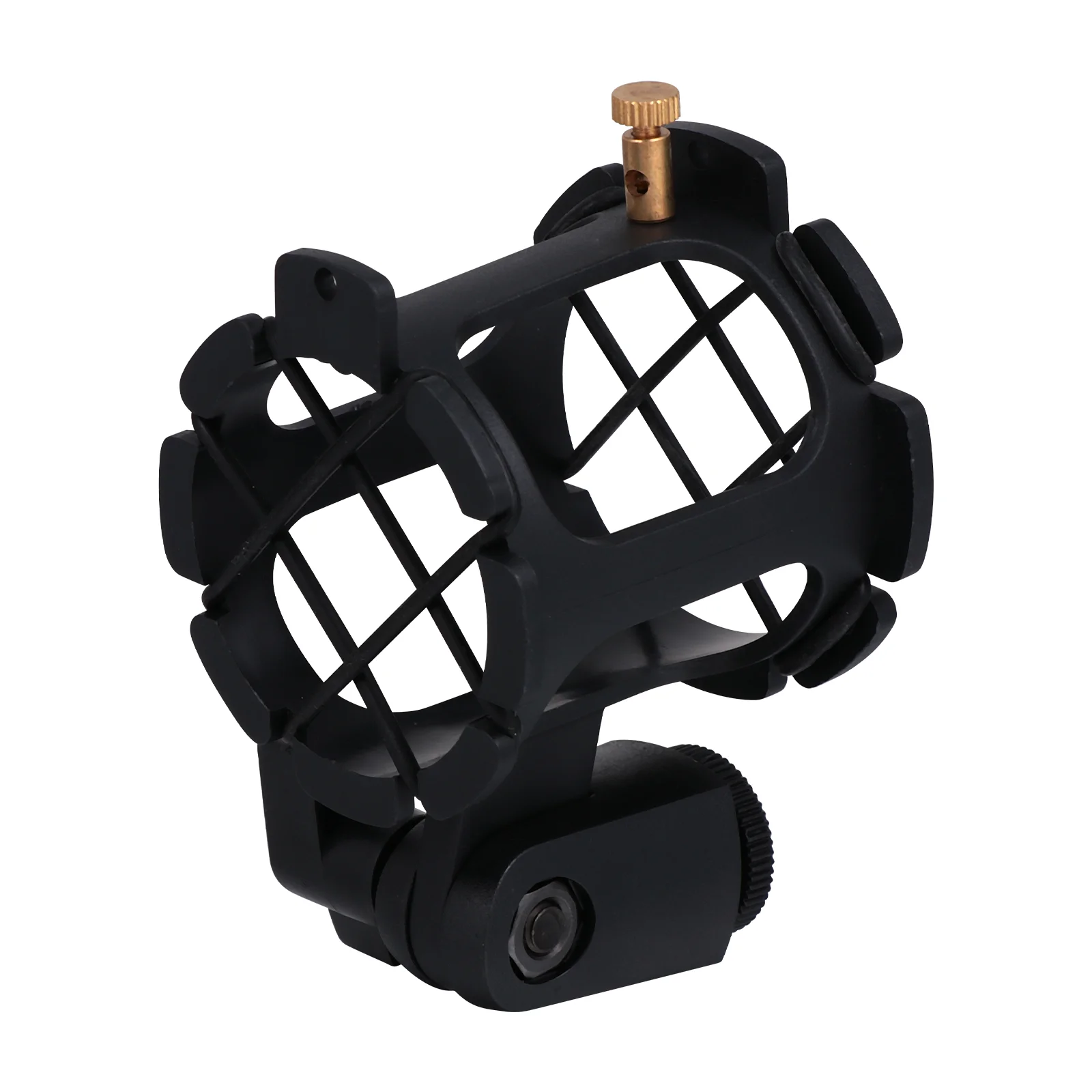 Mic Stand Shock Mount Lightweight Portable Adjustable Angle Universal Black Holder Clip Storage Rack For Mount Accessories Parts