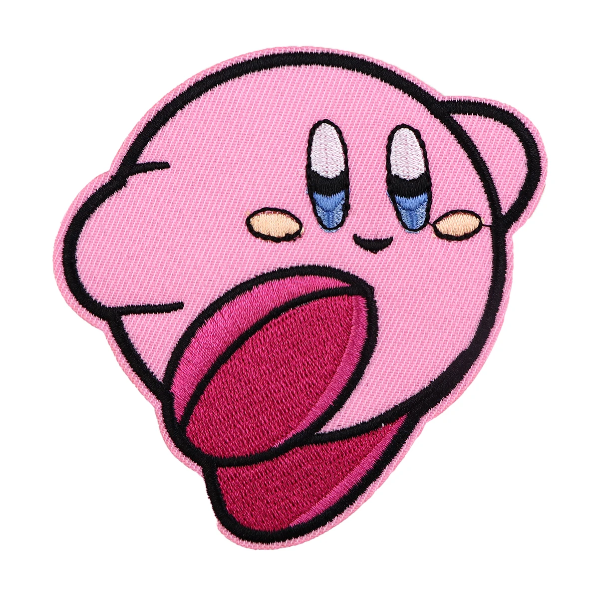 

Cute Pink Manga Badges DIY Patch for Clothes Hat Bag Cartoon Embroidered Sewing Applique Fabric Apparel Accessories