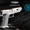2011 Quick Release Toy Gun Mechanical Continuous Fire Detachable Pistol Outdoor Soft Bullet Airsoft Blaster for Children Gift 5