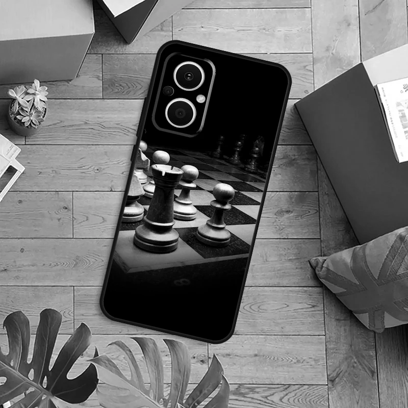 Elegant Chess Design Phone Case Cover