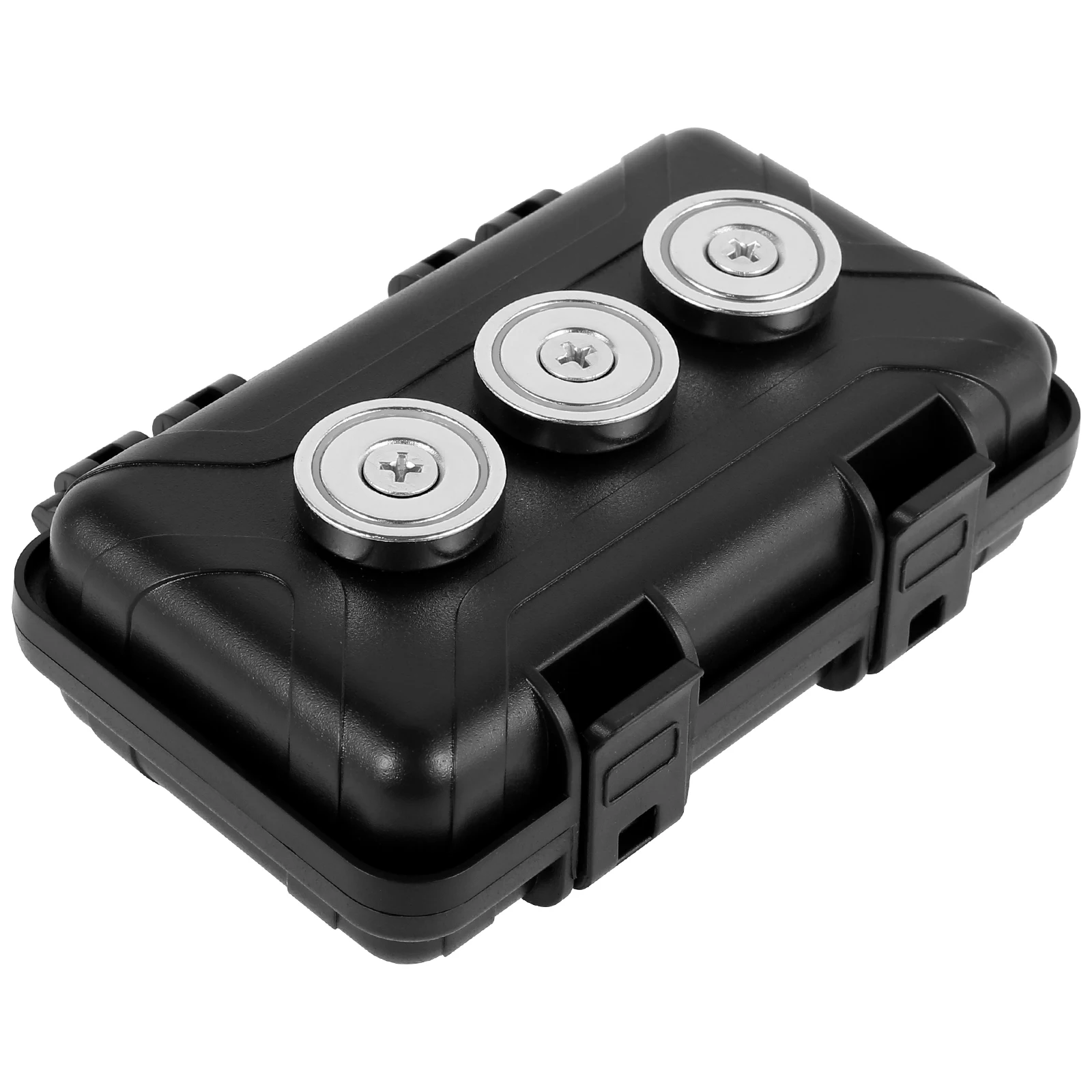 1-2Pcs Upgraded New Magnetic Key Holder Waterproof Under Car Hide Key Box Rustpr