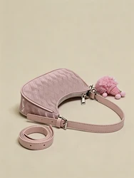 Luxury Designer Women's Fashion Tote - Elegant Handbag and Purse (Pink)