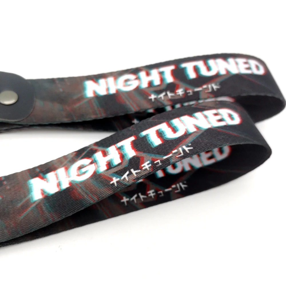 JDM Style Schlüsselanhänger Lanyard Tags Schlüsselband Abschleppseiten Thermoprint Auto Motorrad Schlüsselanhänger Halter Anhänger Zubehör – Detail 19