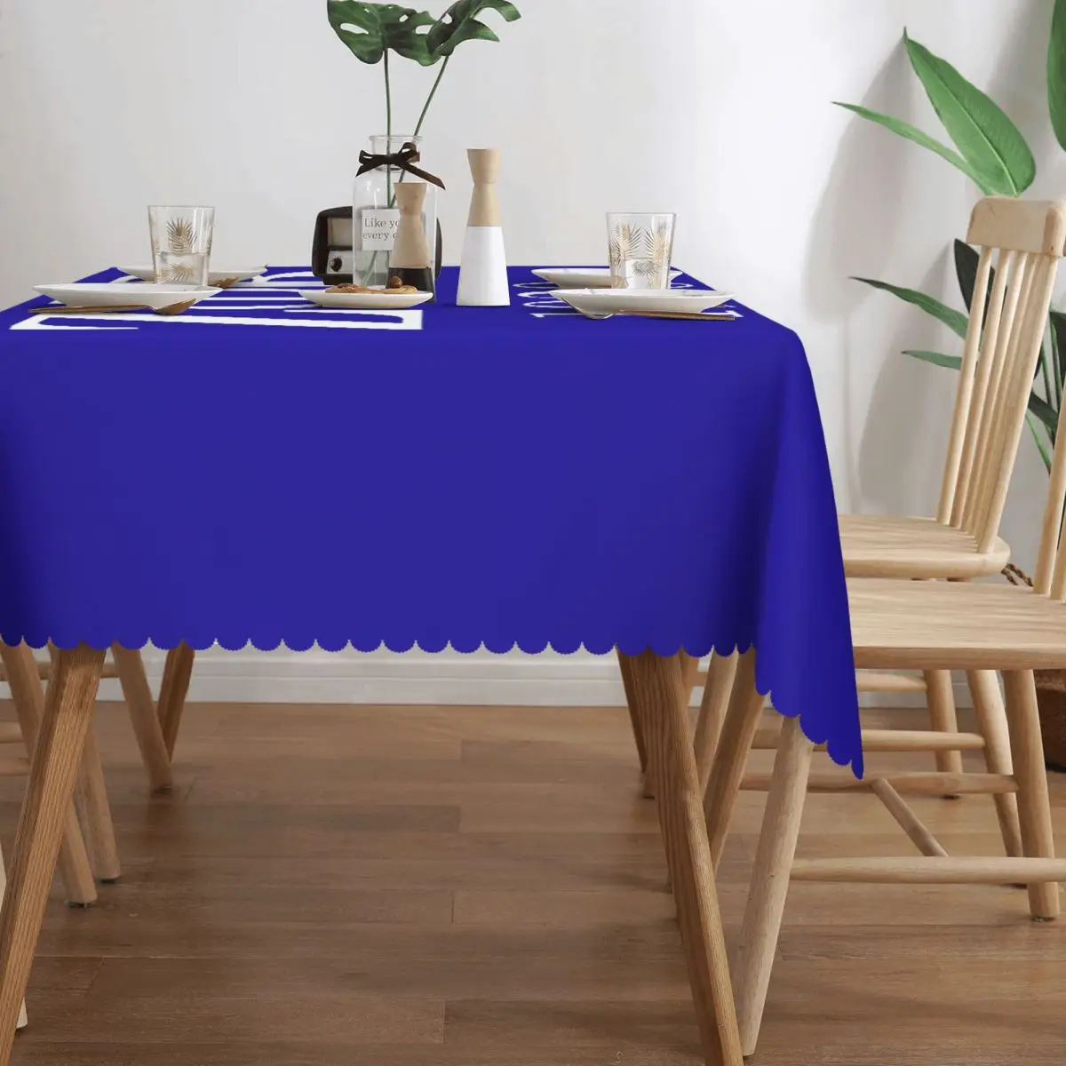 Customized Zeta Phi Beta Sorority Logo Rectangular Tablecloth Oilproof Table Cloth Greek Letter 1920 Table Covers 3