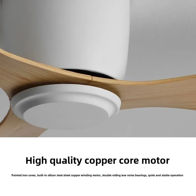 Ceiling Fan LED Lights DC Motors High Air Volume Remote Control Kitchen Bedroom Dining Room Terrace