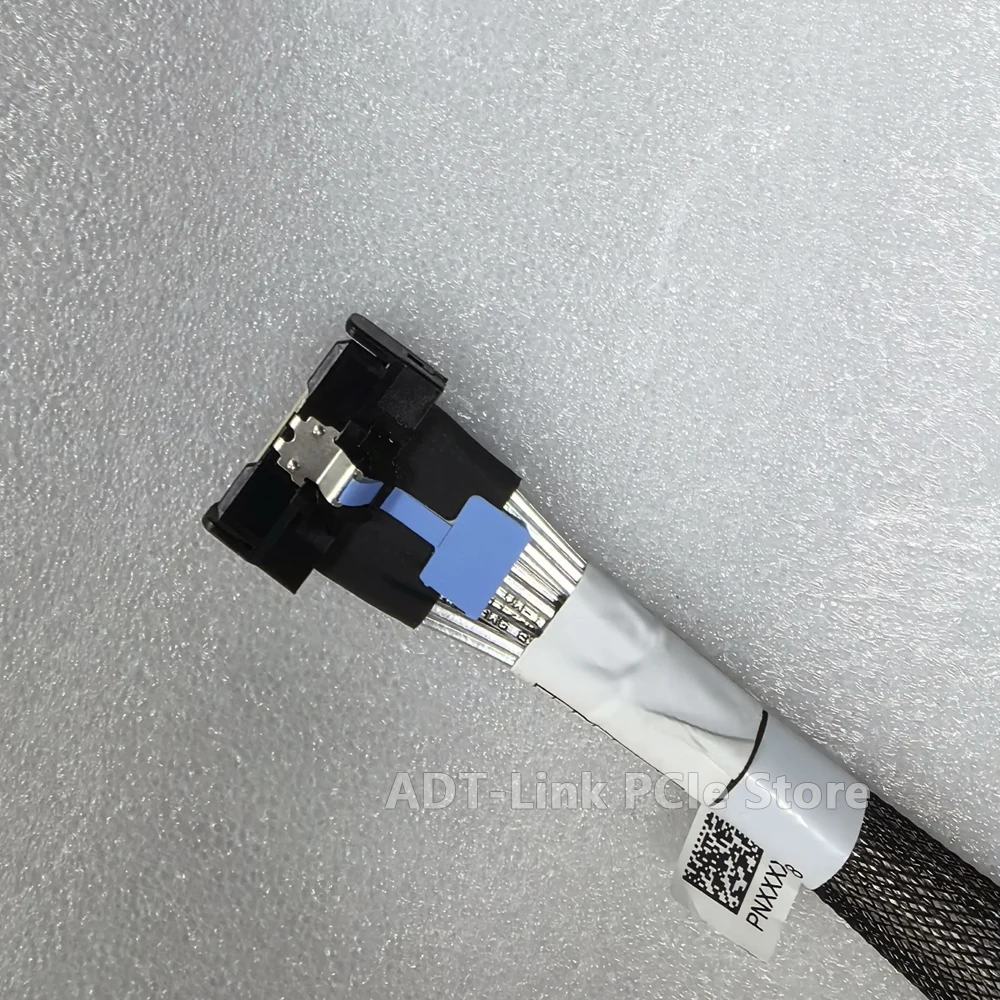 ADT-Link MCIO 8i PCIe 5.0 고속 케이블 32Gbps MCIO-MCIO 8X 남성-남성 서버 데이터 케이블 30CM-107CM /1M
