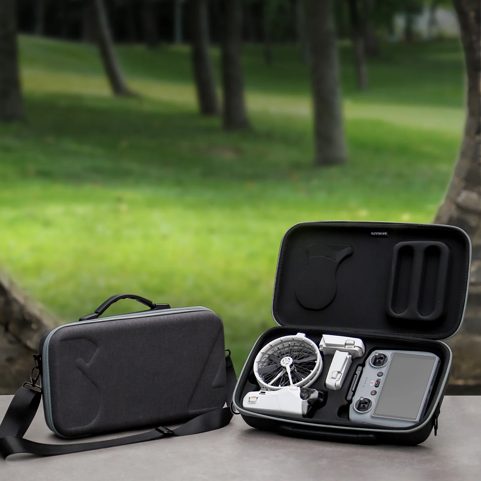 For DJI Flip Organizer Easy Kit Crossbody Bag Vlog Protective Case
