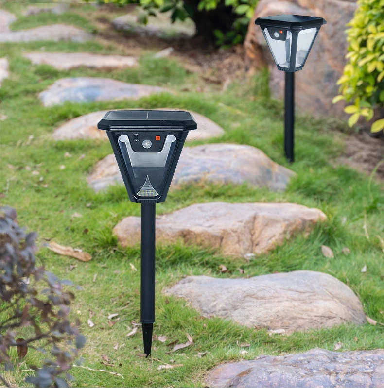 Description Picture 4 of item4000mAh Powerful Outdoor Solar Lights IP65 Waterproof Radar Sensor Solar Lamp 100LED Solar Lawn Light Garden Sunlight Wall Lamp