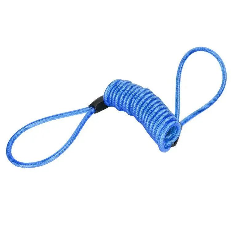120cm Motorcycle Theft Protection Alarm Disc Lock Security Anti Thief Motorbike Wheel Brake Bag Reminder Wire Rope CHIZIYO