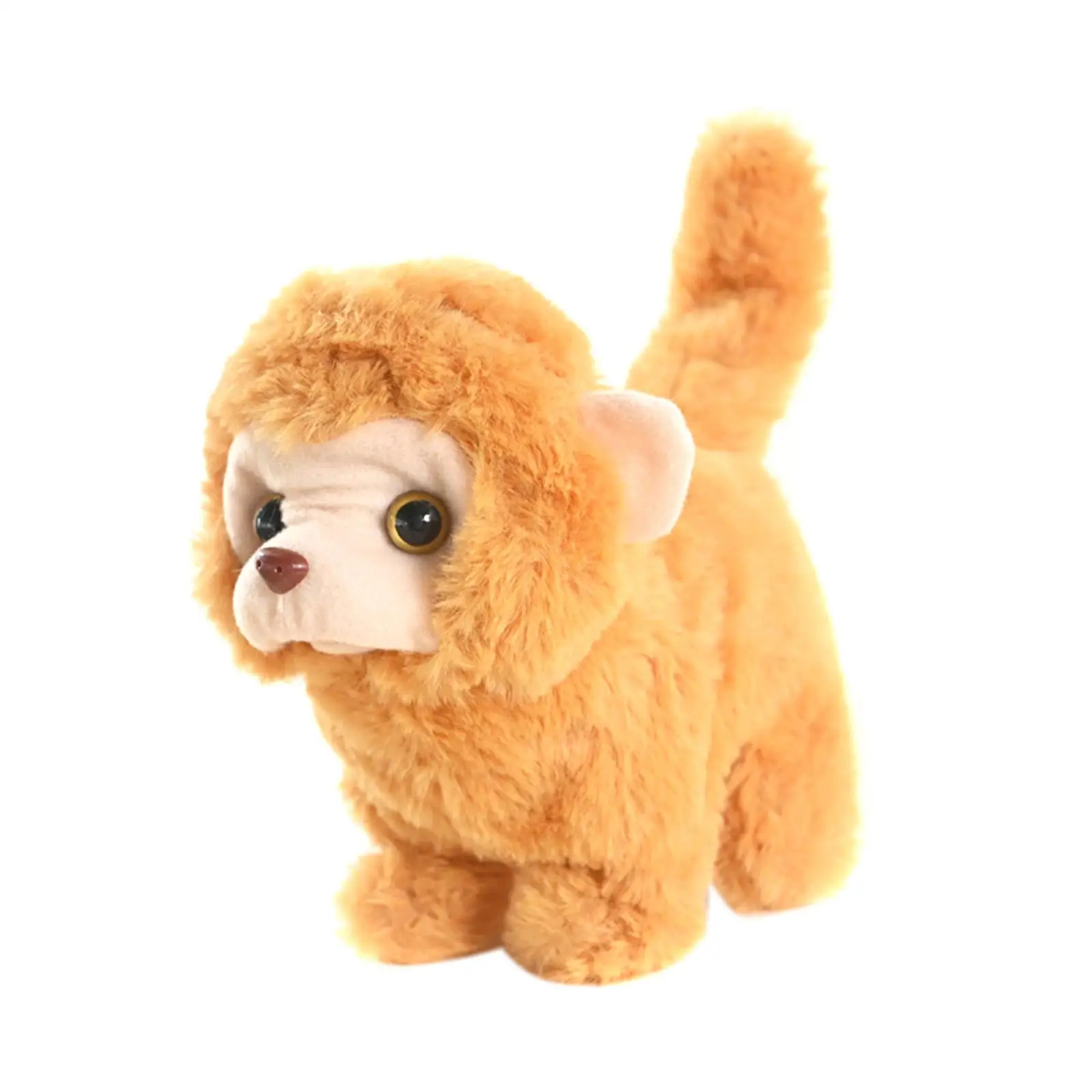 Plush Monkey Baby Toy Walking Monkey Doll Stuffed Animal Cute Educational Interactive Monkey Toy for Girls and Boys Festivals