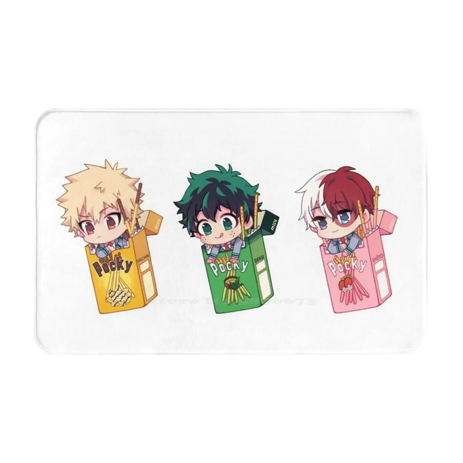 Katsuki Bakugo X Izuku Midoriya X Shoto Todoroki Door Mat Foot Pad Home Rug  Boku No Hero Academia Bnha Mha Anime All Might Deku - AliExpress