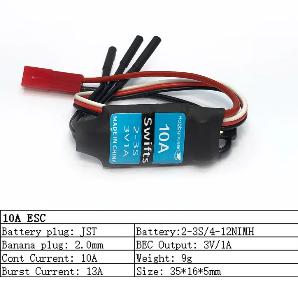 WANGCL 320A Brushed ESC Brushed Motor Electric Speed Controller With T