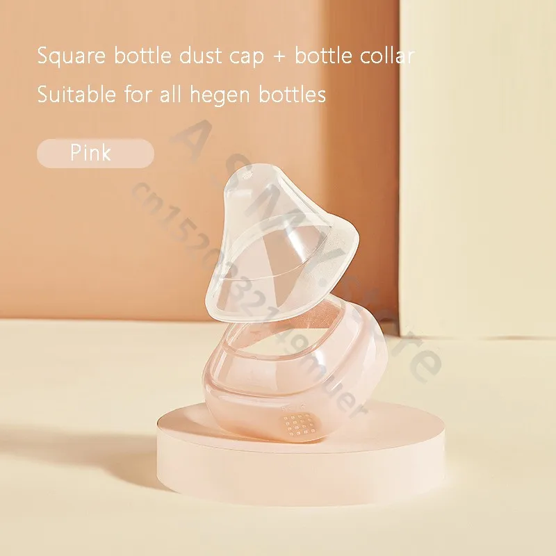 Suitable for hegen bottle accessories, storage box cover/cup cover/handle/dust cover+bottle collar/straw/square bottle universal 5