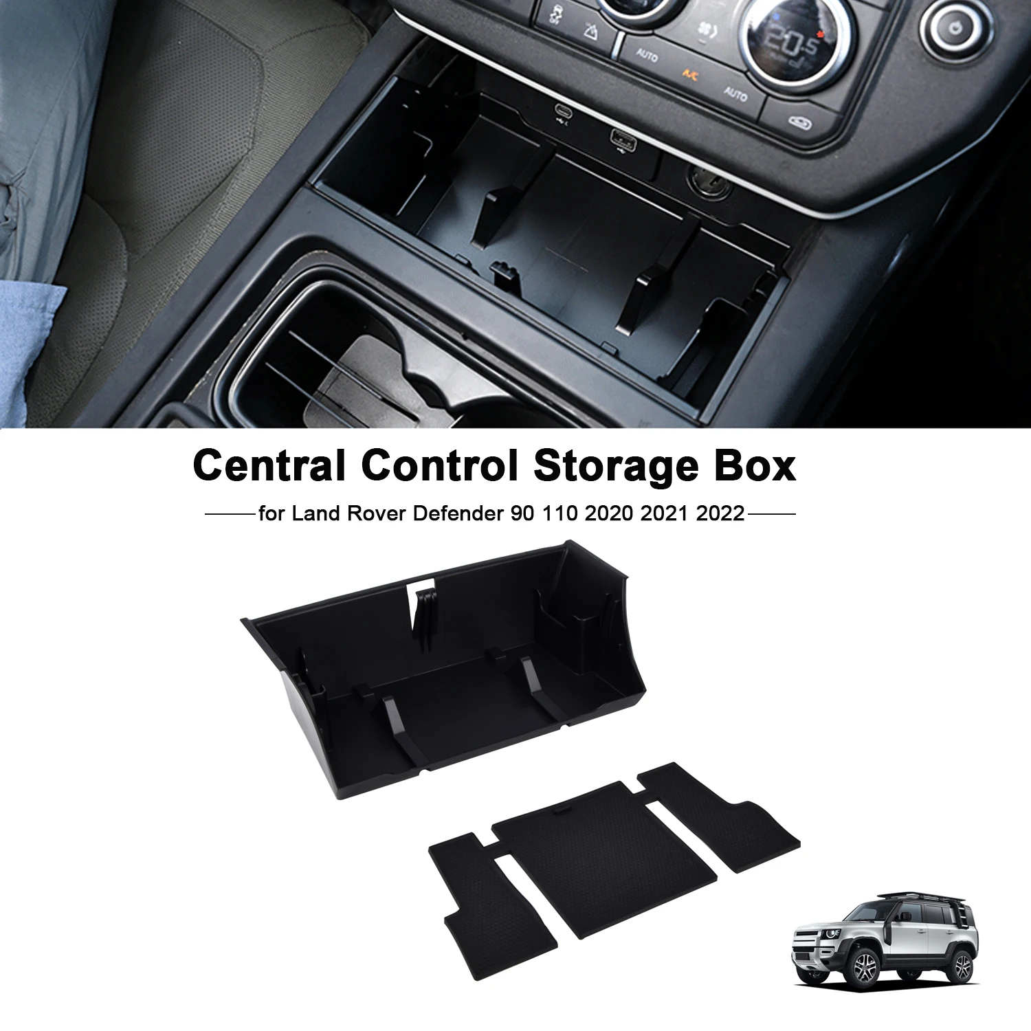 

Передняя деталь автомобиля для Land Rover Defender 90 110 2020 2021 2022 2023, аксессуары для салона