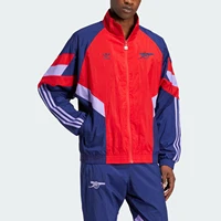 Adidas officiel trois rayures hommes Patchwork Football veste ample col montant IS6503 2