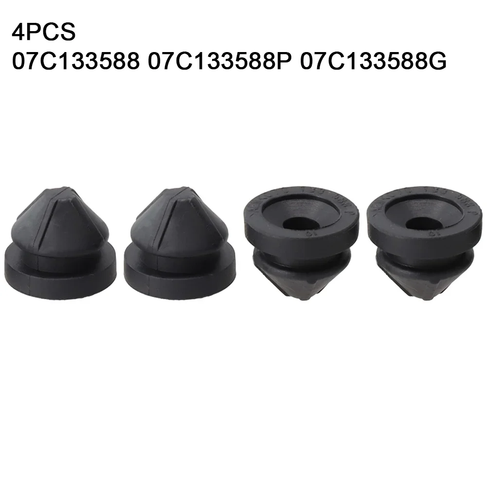 

4Pcs Rubber Air Filter House Shell Grommet Engine Covers Buffers Bush 07C133588 07C133588P For A1 Q3 For GOLF For PASSAT