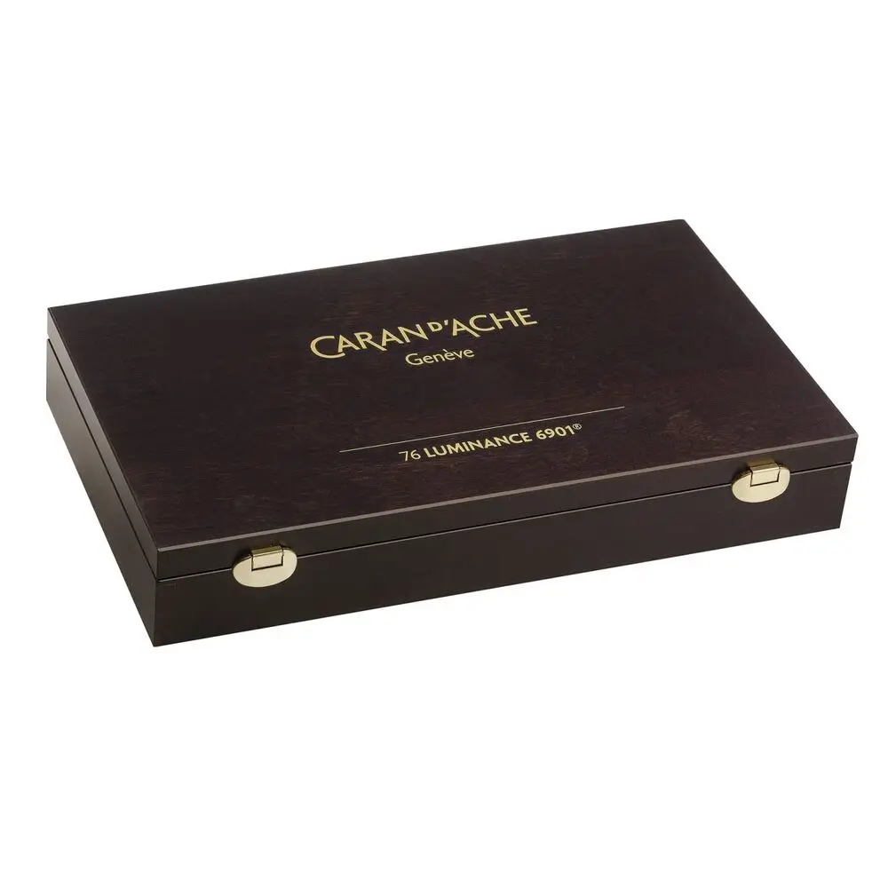 Caran D'Ache Oil based Colored Pencils Luminance 76 Irokibako Set 6901