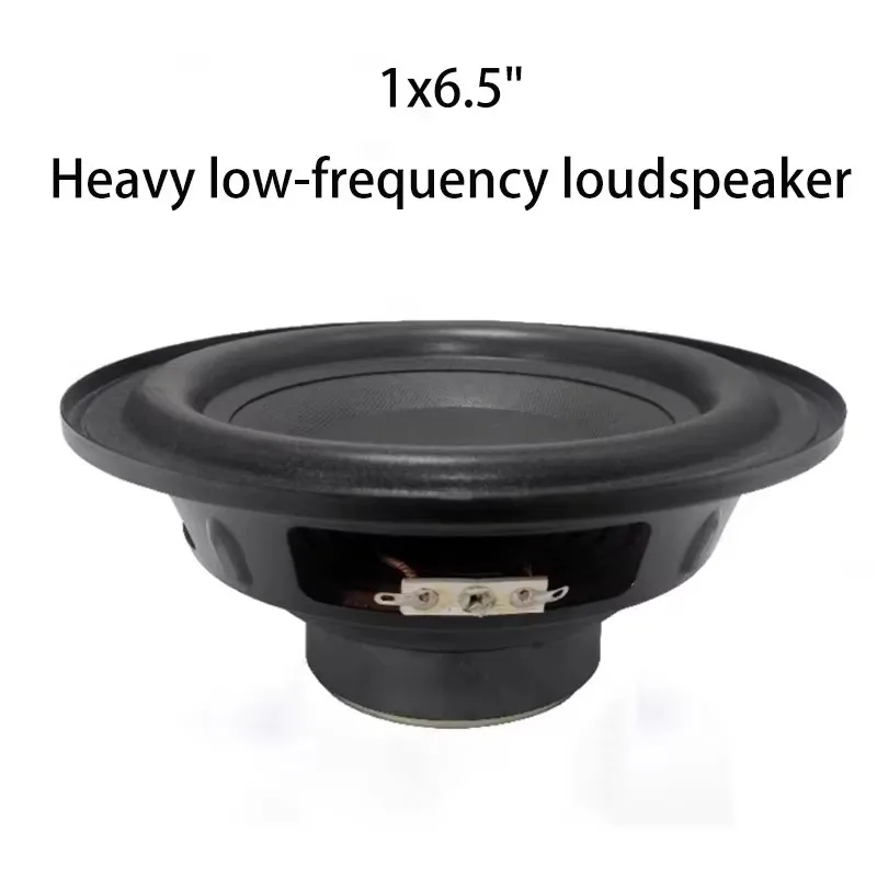 AOSIBAO 6.5 Inch Active Subwoofer 6 Ohm 100W High-power Home Speaker HIFI Woodiness Super Bass Speakers Sensitivity 88+-3DB 6