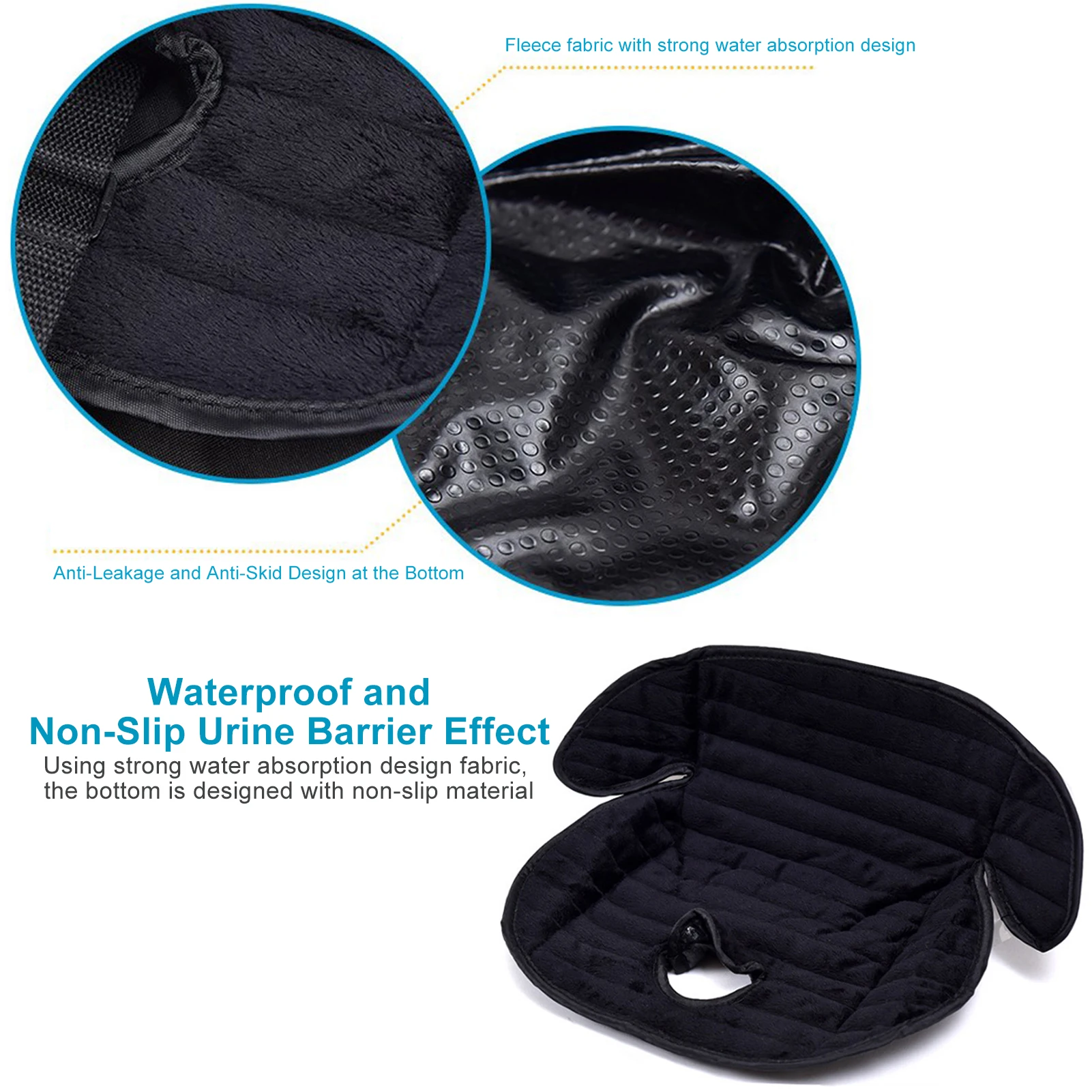 Stroller Pad Waterproof Baby Car Seat Protector Washable Piddle Pad Under Carseats For Baby Stroller Car Seat Carseat