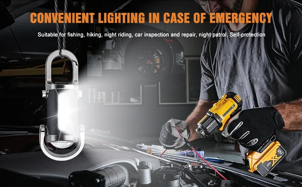 Bright Mini Keychain Light; pocket flashlight rechargeable; flashlight rechargeable; clip flashlight