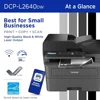 DCP-L2640DW Wireless Compact Monochrome Multi-Function Laser Printer with Copy and Scan, Duplex, Mobile 2