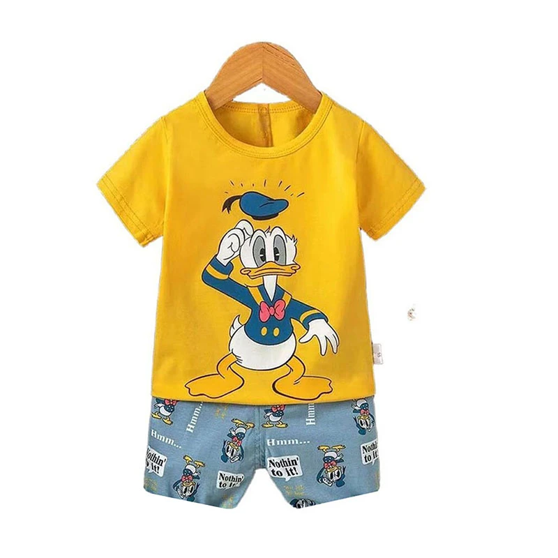 Baby Clothing Set discount Cartoons Designer kids Clothing Baby Boys girls Summer Clothes cotton T-shirt+shorts Baby Girl Casual baby Clothing Sets best Baby Clothing Set