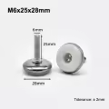 M6x25x28mm