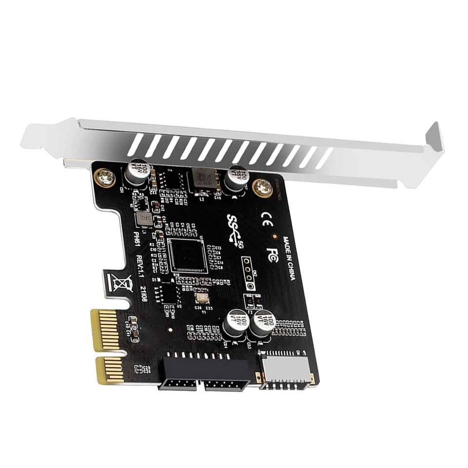 PCI-E USB 3.0 Hub Splitter Expansion Card