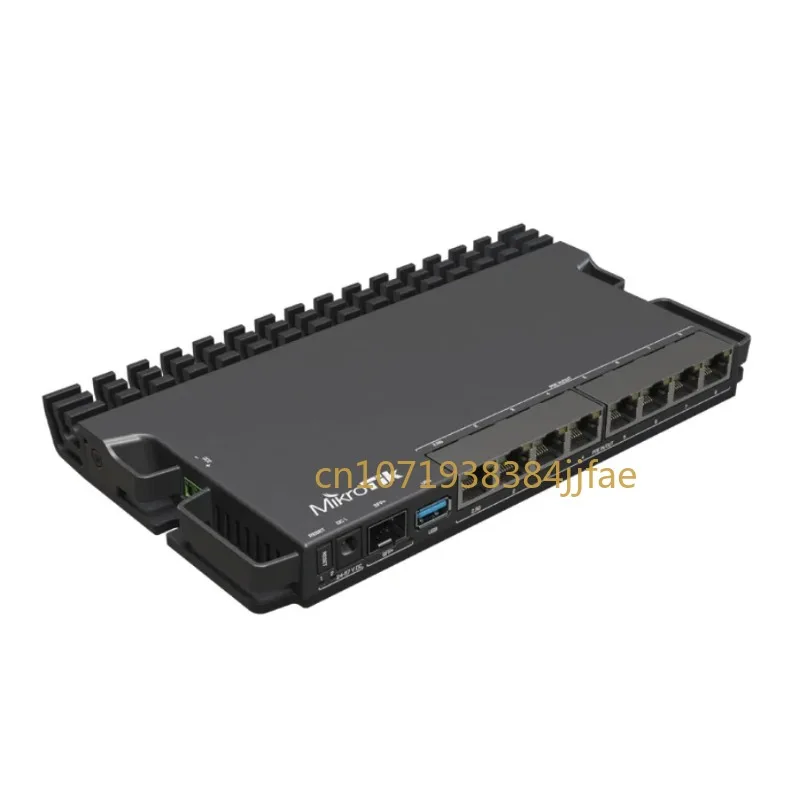 

Mikrotik RB5009UPr+S+IN RB5009 router with PoE-in and PoE-out on all ports, small and medium ISPs. 2.5/10 Gigabit Ethernet SFP+