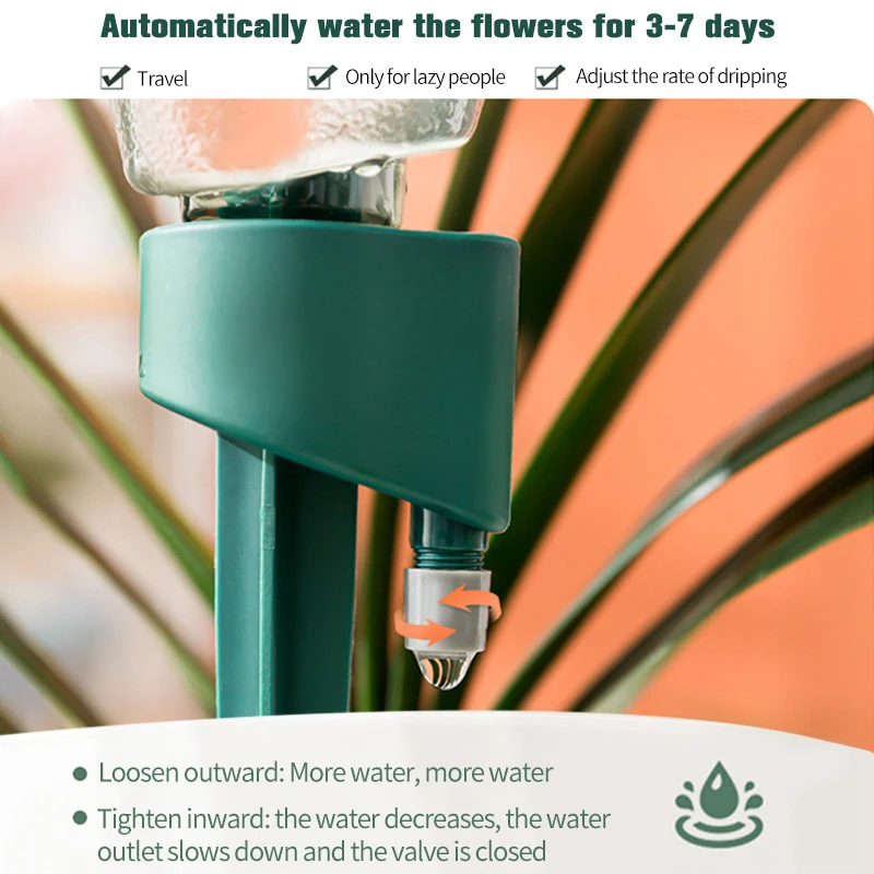Timing Automatic Lazy Waterer Household Drip Irrigation Flower Potted
