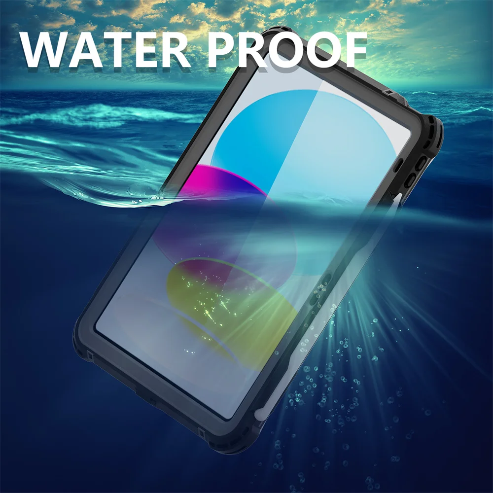 MN-iPad-N5 | iPad 10.9 (10th Gen.) | IP68 Waterproof, Shock & Dust Proof  Case