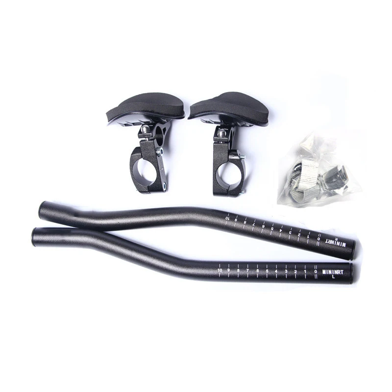 Accoudoirs De Repos Pour Guidon De Vélo - En Alliage Aluminium Avec éponge | Pour VTT Et Vélo De Route