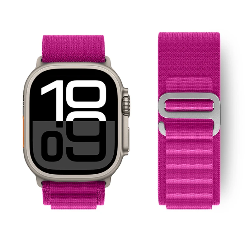 Premium Alpine Loop Strap for Apple Watch - Durable and Stylish Correa Bracelet
