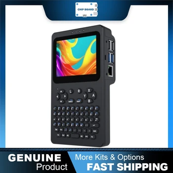 Waveshare handheld Linux console, 3.5" 640×480 touchscreen, optical bonding, for Raspberry Pi 4B/5 debugging use 1