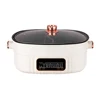 6L Double Hot Pot Cooker Large Capacity Household Electric Cooking Pot Multifunctional 2 Flavor Non-stick Kitchen Pot 1