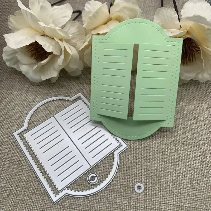 

Switch door tag label Metal Cutting Dies Stencils For DIY Scrapbooking Decorative Handcraft Die Cutting Template Mold