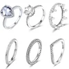 925 Sterling Silver Temperament Geometric Lines Closed Ring For Women Valentine's Birthday Fine Gifts Wedding Jewelry Accessory 1