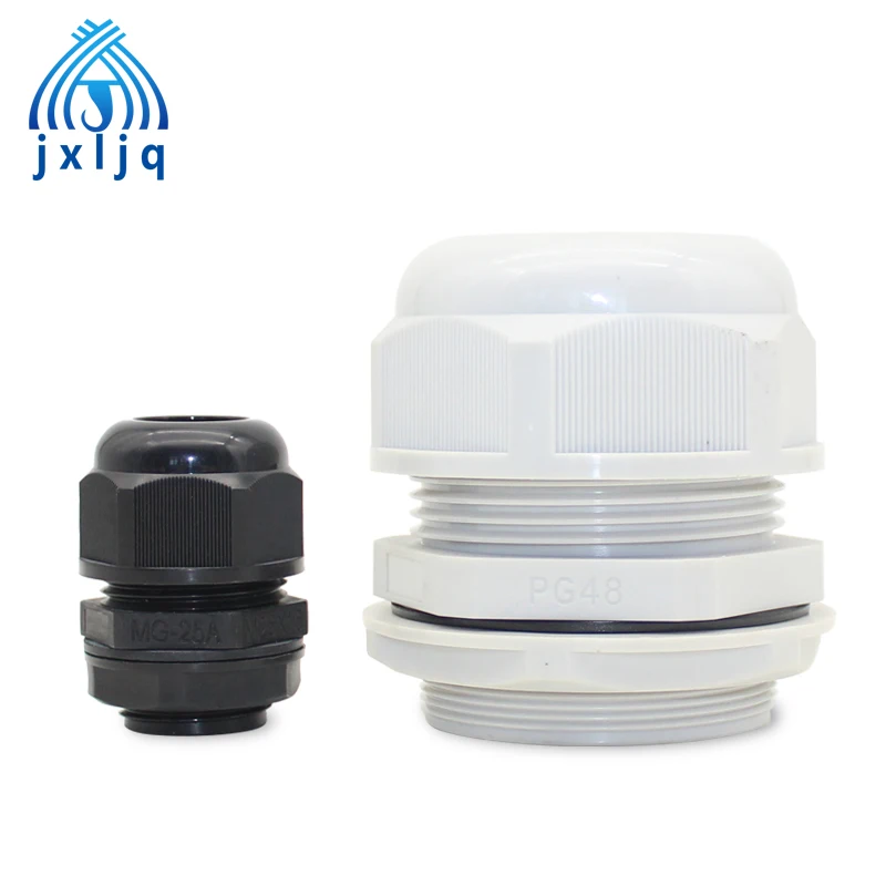 branco, M16, rosca métrica, IP68 impermeável