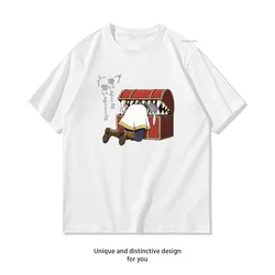 Frieren Anime Graphic Cotton T - Shirt - Unisex Summer O - Neck Top - XXXL (264241 - W)