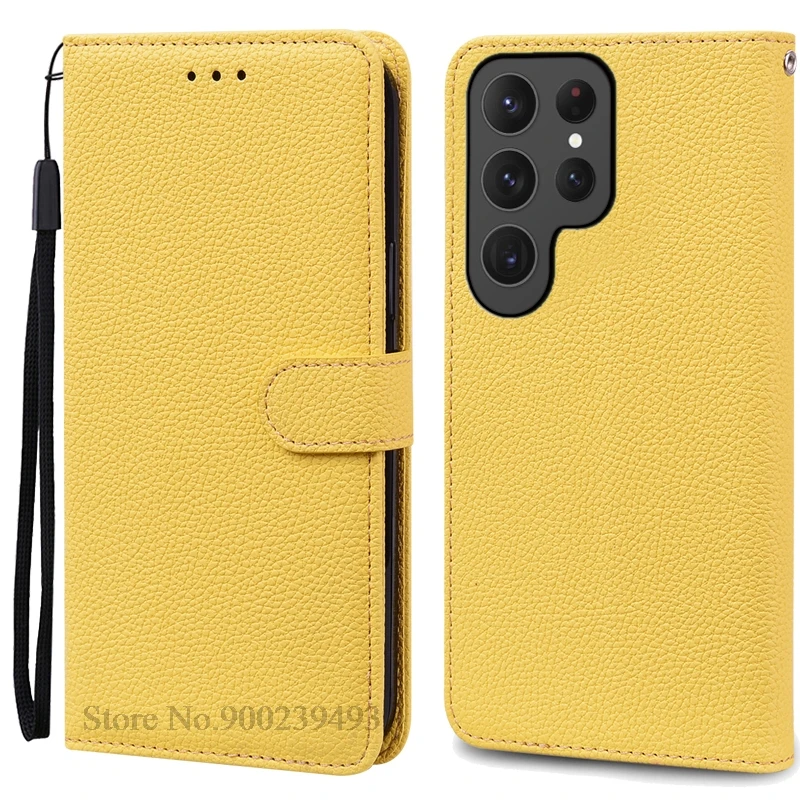 Leather Wallet Flip Case | Luxurious Book Cover Coque s