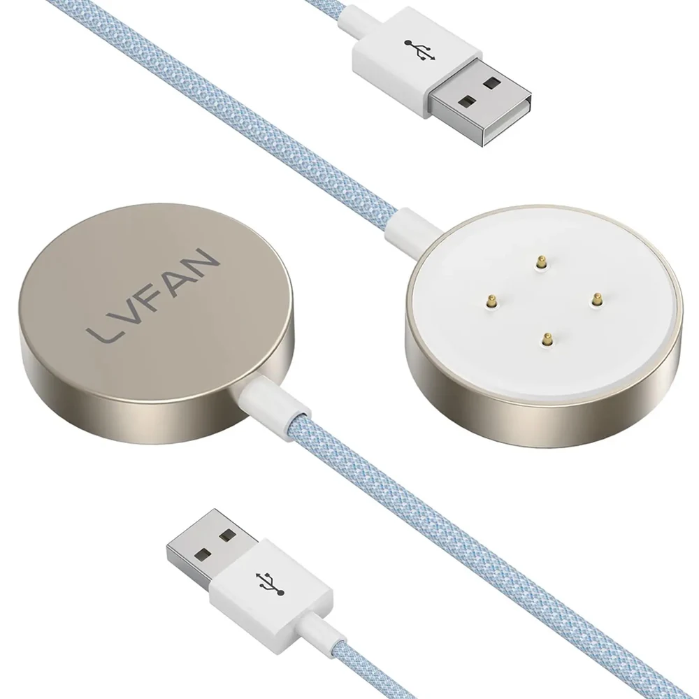 2Pcs Charger Cable for Fitbit Versa 3/4&Sense 2,Smart Watch USB - Main Image