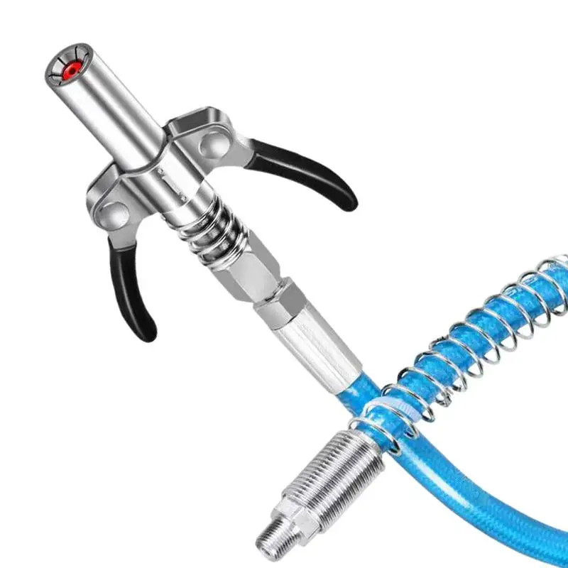 

Смазочный Соединитель с двумя ручками, Универсальный двойной зажим, не протекает, тяжелая смазка