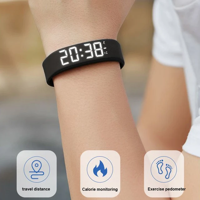 LED Smart Bracelet | Waterproof Fitness Band 3