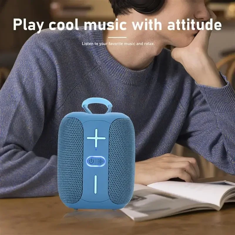 TG658 Portable Bluetooth Speaker Wireless Subwoofer Column Mini Bass FM TF BT Music Play For Android iOS Smart Phone PC Laptop