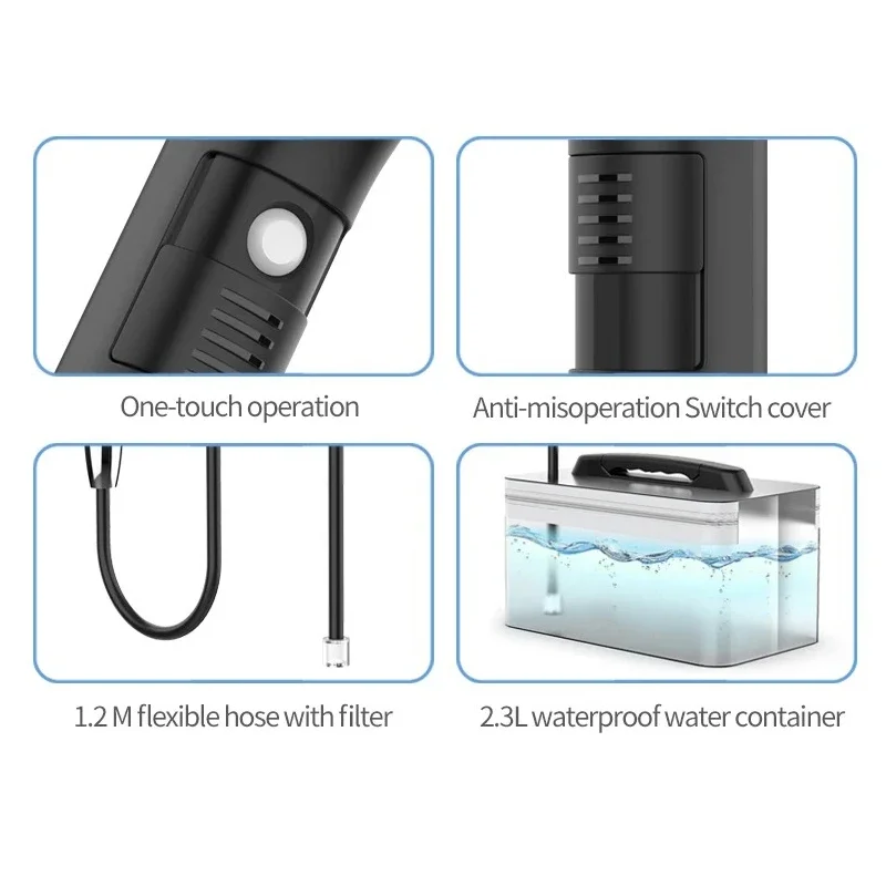 Portable Handheld Electric Body Cleaner for Personal Hygiene