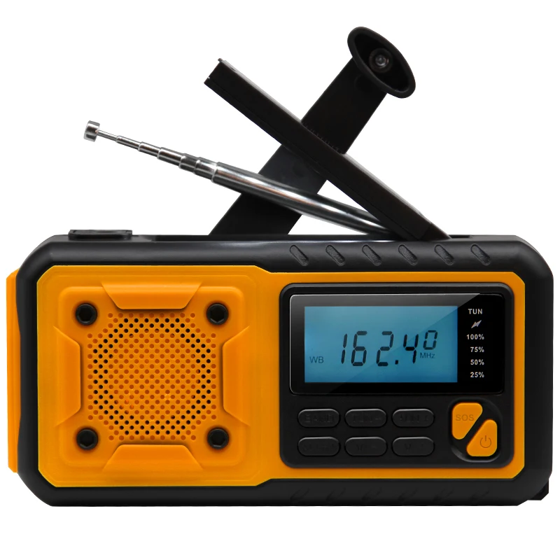 5000mAh Emergency Weather Radio 3