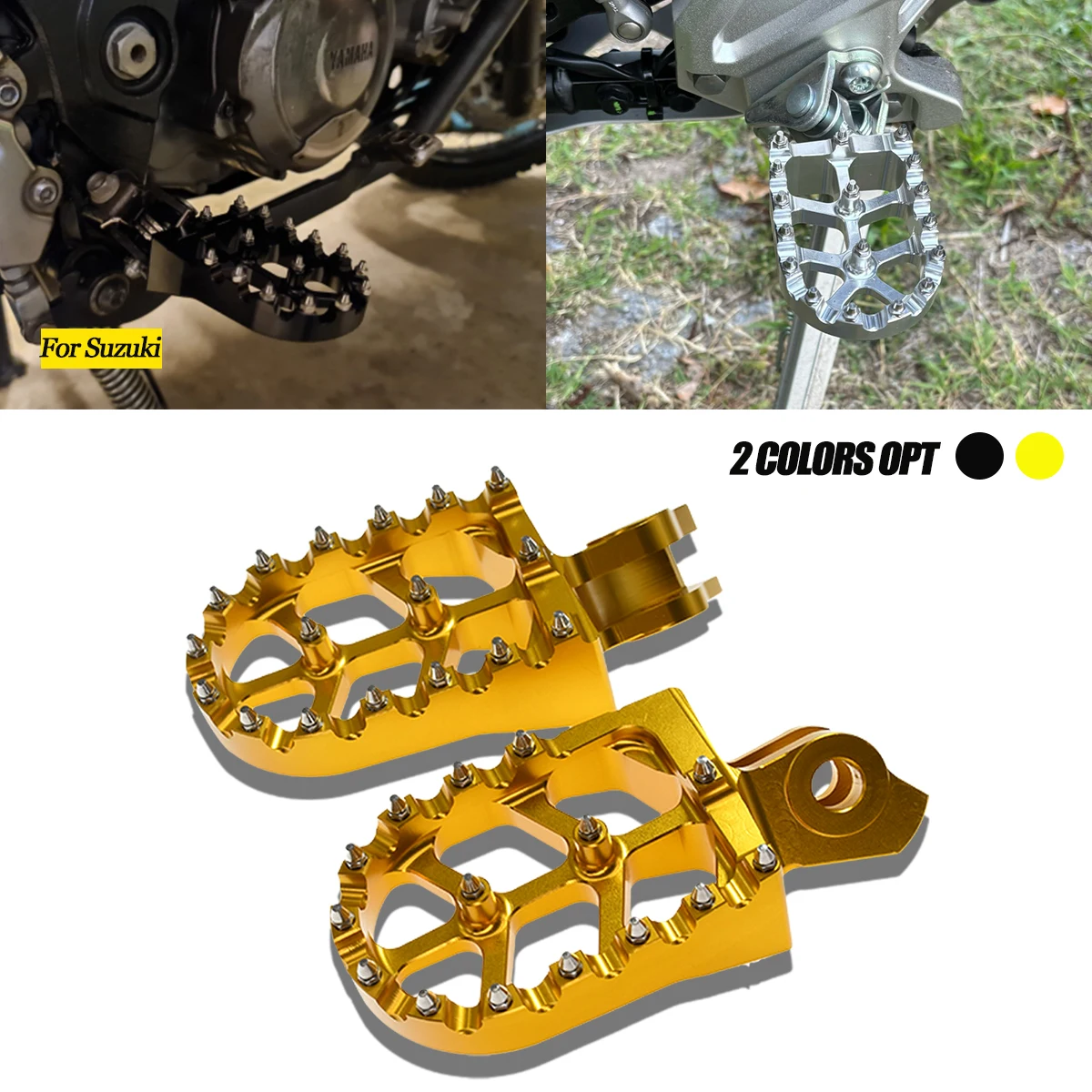 オーダー詳細 Flo Motorsports 51-Tooth Black Aluminum Rear Sprocket For Suzuki